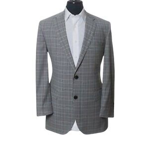 CBrand new without tags Hugo Boss Grey Prince of Wales Check James4 Blazer